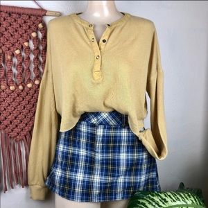 Long sleeve crop top